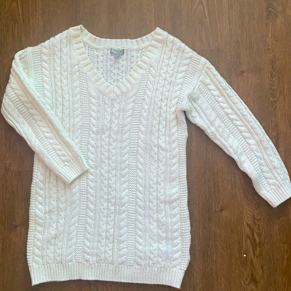 WhiteASOS Sweater Dress